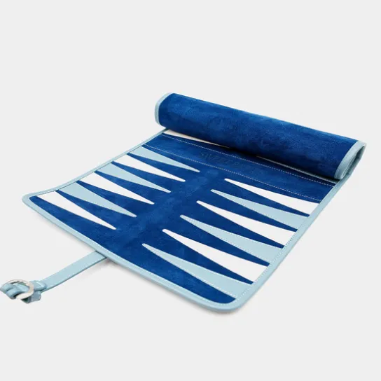 BACKGAMMON VOYAGE NAVY