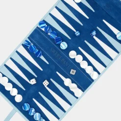 BACKGAMMON VOYAGE NAVY