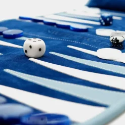 BACKGAMMON VOYAGE NAVY