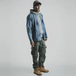 CARGO PANTS VINTAGE SEPIA