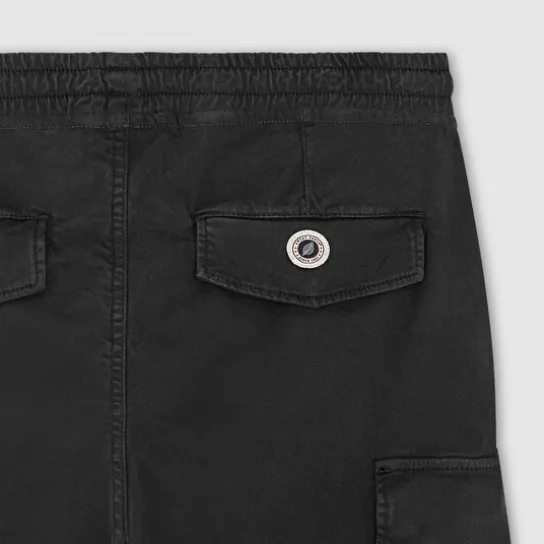 CARGO SHORT VINTAGE BLACK