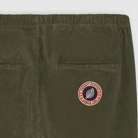 CORDUROY PANTS ARMY