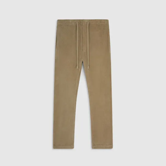 CORDUROY PANTS WHITE PEPPER