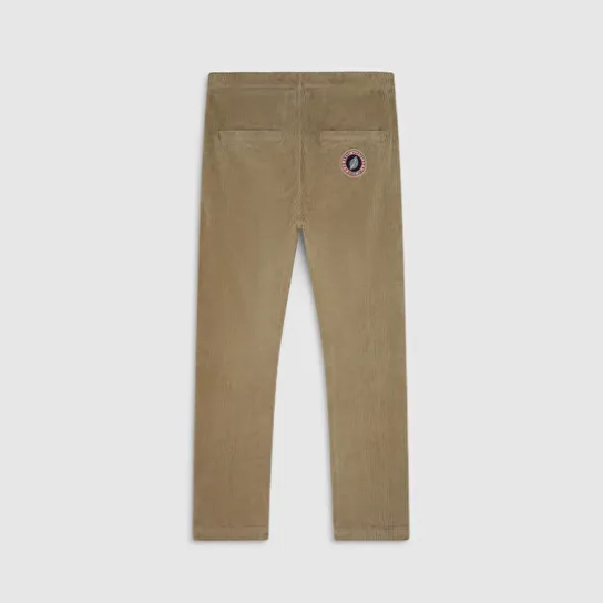 CORDUROY PANTS WHITE PEPPER