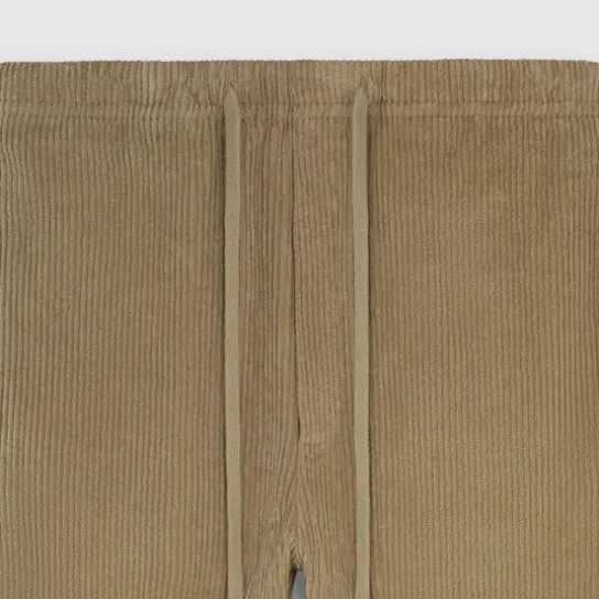CORDUROY PANTS WHITE PEPPER