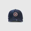 DENIM USED CAP DARK BLUE