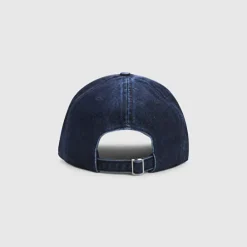 DENIM USED CAP DARK BLUE