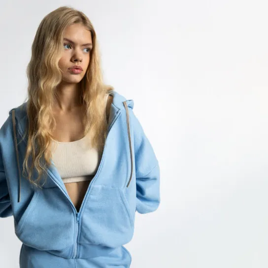 ENDLESS ZIP UP VARSITY BLUE