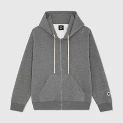 F ICONIC ZIP DARK MARL