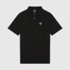 FADED POLO BLACK