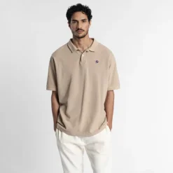 FADED POLO WHITE PEPPER
