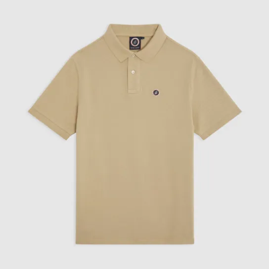 FADED POLO WHITE PEPPER