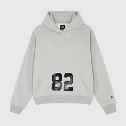 82 HOODIE GREY MARL
