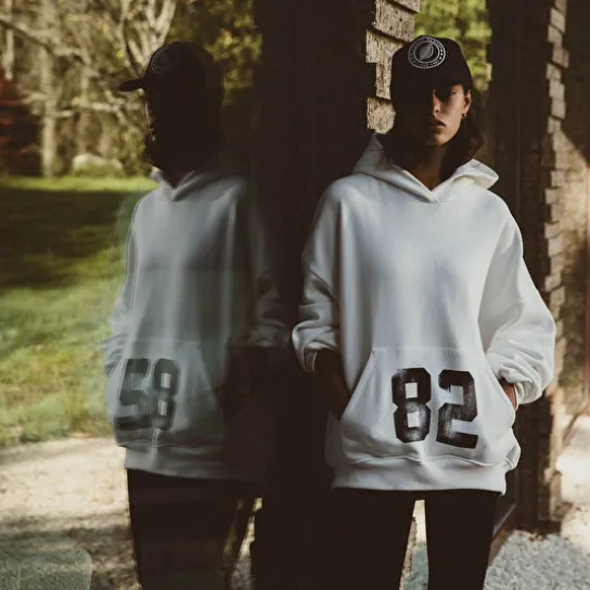 82 HOODIE OFF WHITE