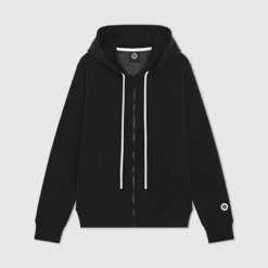 ICONIC ZIP UP BLACK