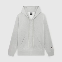 ICONIC ZIP UP GREY MARL