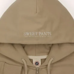 ICONIC ZIP UP WHITE PEPPER