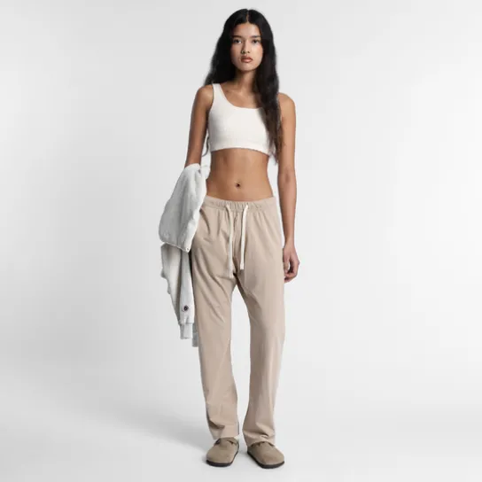 JERSEY PANT WHITE PEPPER
