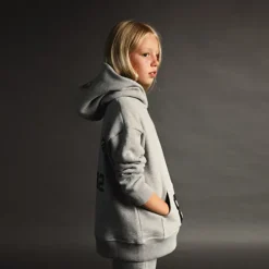 KID 82 HOODIE GREY MARL