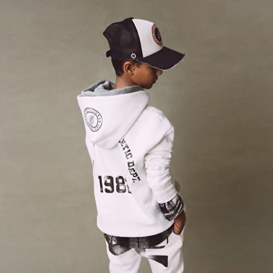 KID 82 HOODIE OFF WHITE