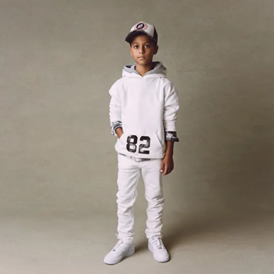 KID 82 HOODIE OFF WHITE