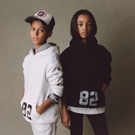 KID 82 HOODIE OFF WHITE