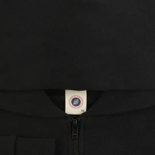 KID ENDLESS ZIP BLACK