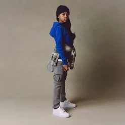KID F ICONIC CARGO DARK MARL
