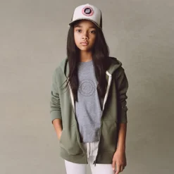 KID F ICONIC ZIP LEAF