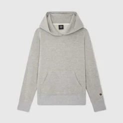KID ICONIC HOOD GREY MARL