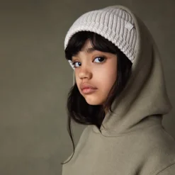 KID ICONIC HOOD SAGE