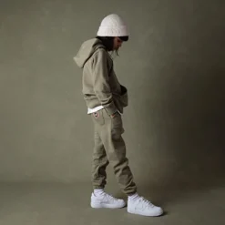 KID ICONIC JOG SAGE