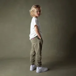 KID ICONIC JOG SAGE