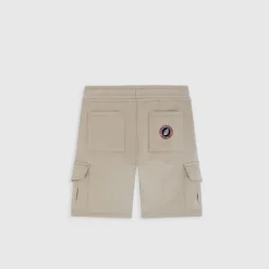 KID ICONIC SHORT CARGO WHITE PEPPER