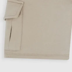 KID ICONIC SHORT CARGO WHITE PEPPER