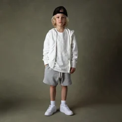 KID ICONIC ZIP OFF WHITE