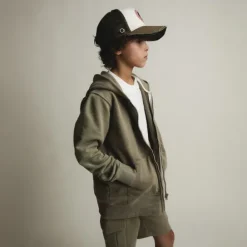 KID ICONIC ZIP SAGE