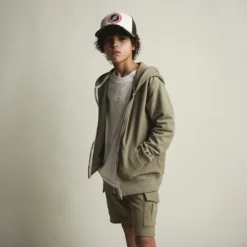 KID ICONIC ZIP SAGE