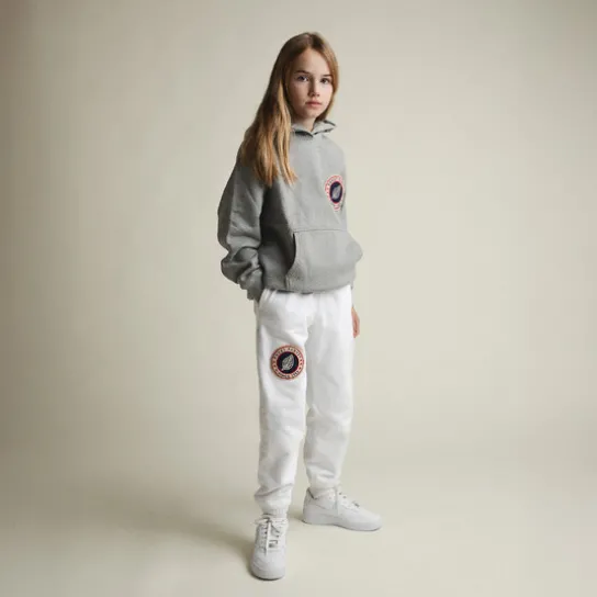KID OG HOOD GREY MARL