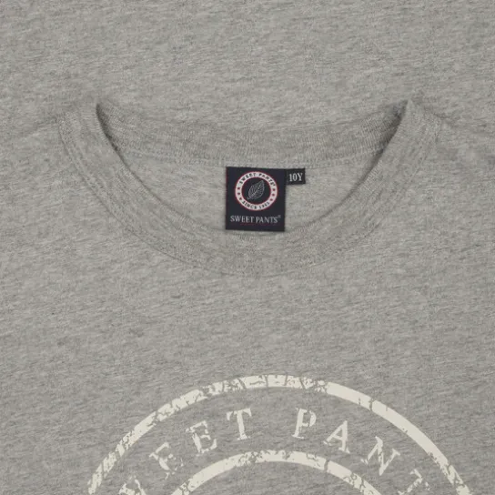 KID OG PRINT TEE GREY MARL