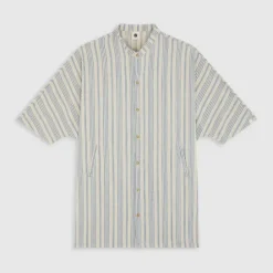 LA TUNIQUE WHITE PEPPER BLUE
