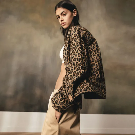 LA VESTE LEOPARD