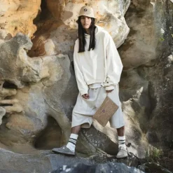 LE SHORT BAGGY CREAM