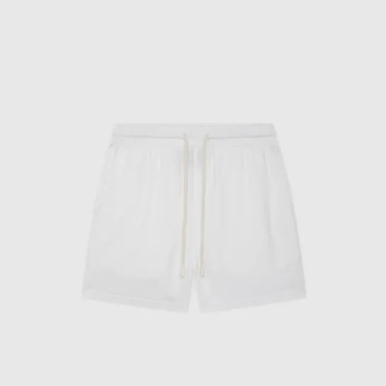 LINEN SHORT OFF WHITE