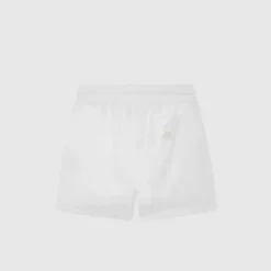 LINEN SHORT OFF WHITE