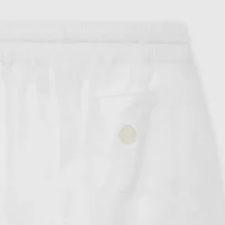 LINEN SHORT OFF WHITE