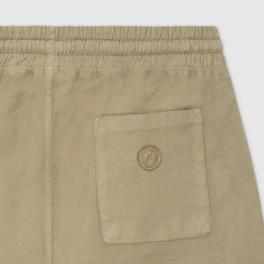 LINEN SHORT SAGE
