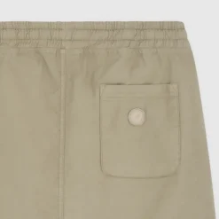 LINEN SHORT WHITE PEPPER