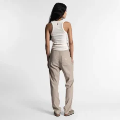 LINEN TAPER WHITE PEPPER