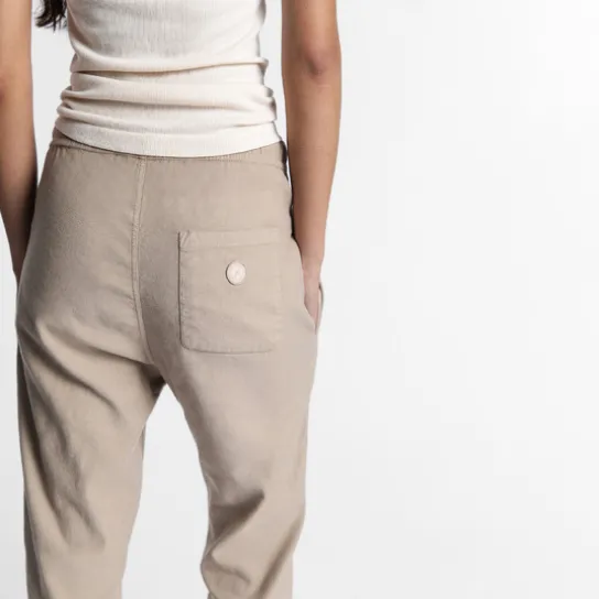 LINEN TAPER WHITE PEPPER